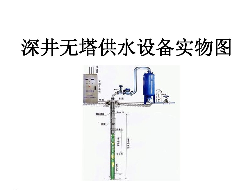 重庆云阳县井泵无塔式供水设备